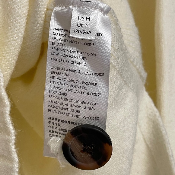 Anthropologie Cream Mockneck Tunic Sweater - Picture 9 of 10